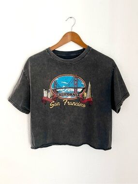 Brandy Melville San Francisco Souvenir Crop Tee
